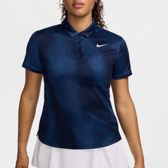 Nike Tops - NWT New Nike Women's Victory Dri-FIT Short-Sleeve Printed Golf Polo XS Shirt Top